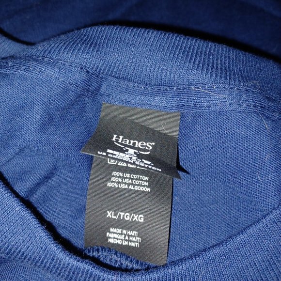 HANES  BEEFY SHORT SLEEVE  MEN'S TEE  SHIRT - Picture 11 of 11